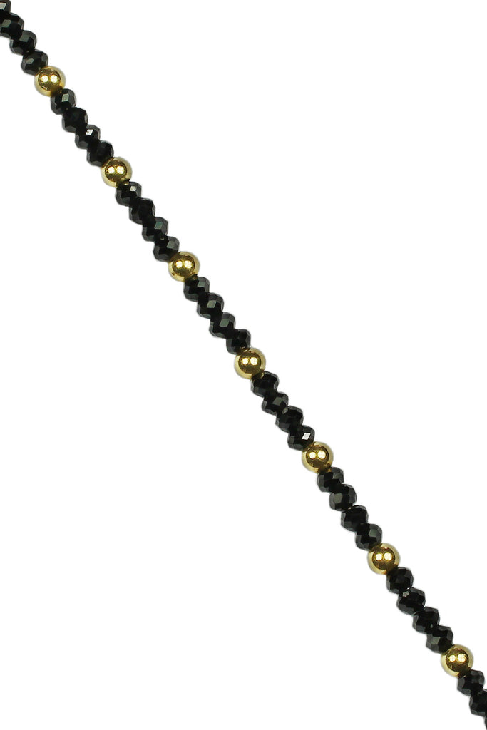 Black spinel bracelet