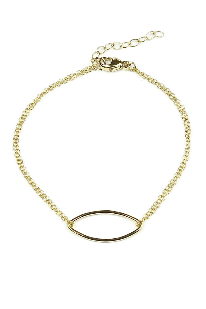 Marquise Connector Bracelet